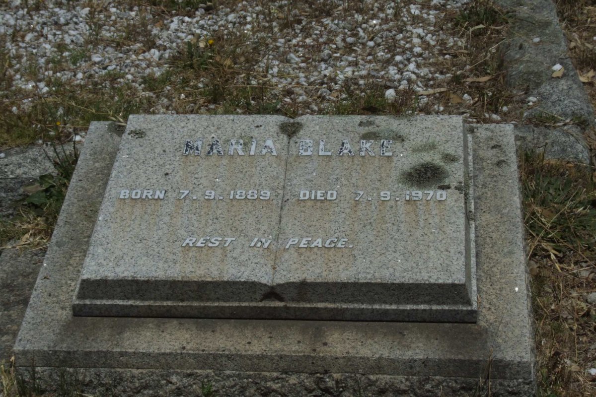 BLAKE Maria 1889-1970
