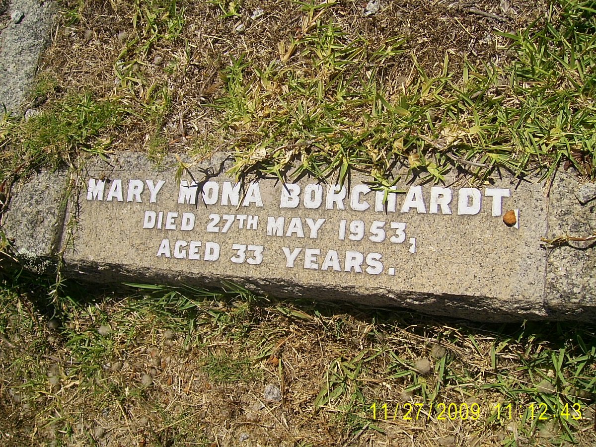 BORCHARDT  Mary Mona -1953