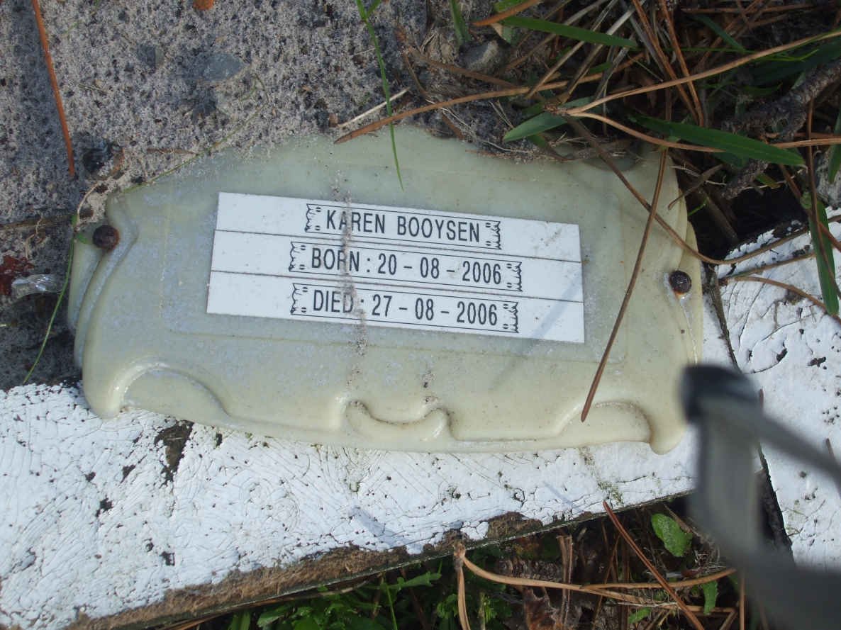 BOOYSEN Karen 2006-2006