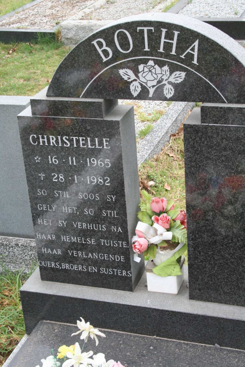 BOTHA Christelle 1965-1982