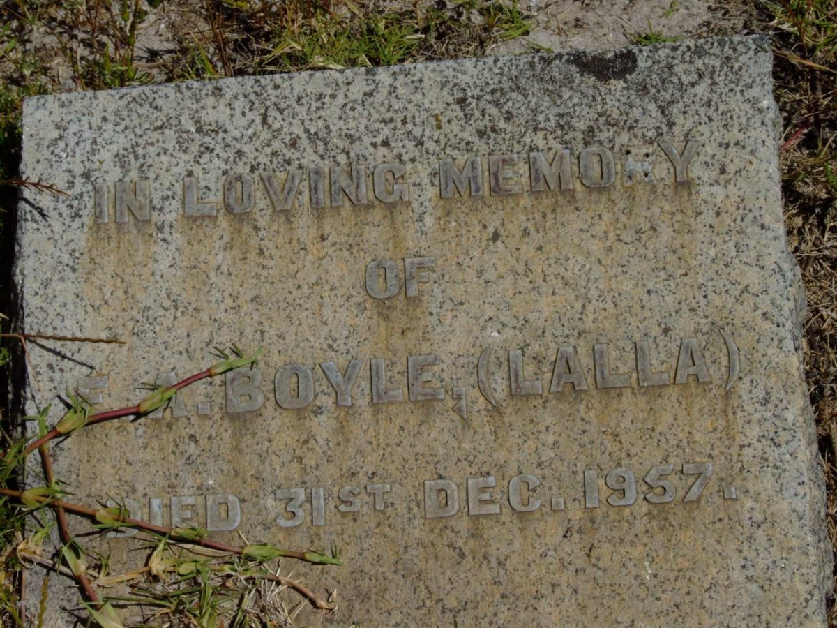 BOYLE A. -1957