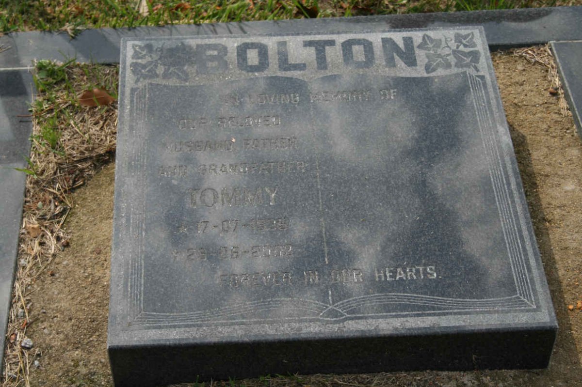 BOLTON Tommy 1925-2002