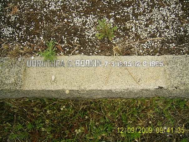 BODKIN Dorothea G. 1895-1965