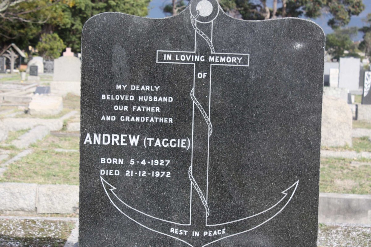 BOSHOFF Andrew 1927-1972