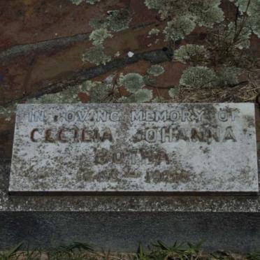 BOTHA Cecilia Johanna -1938
