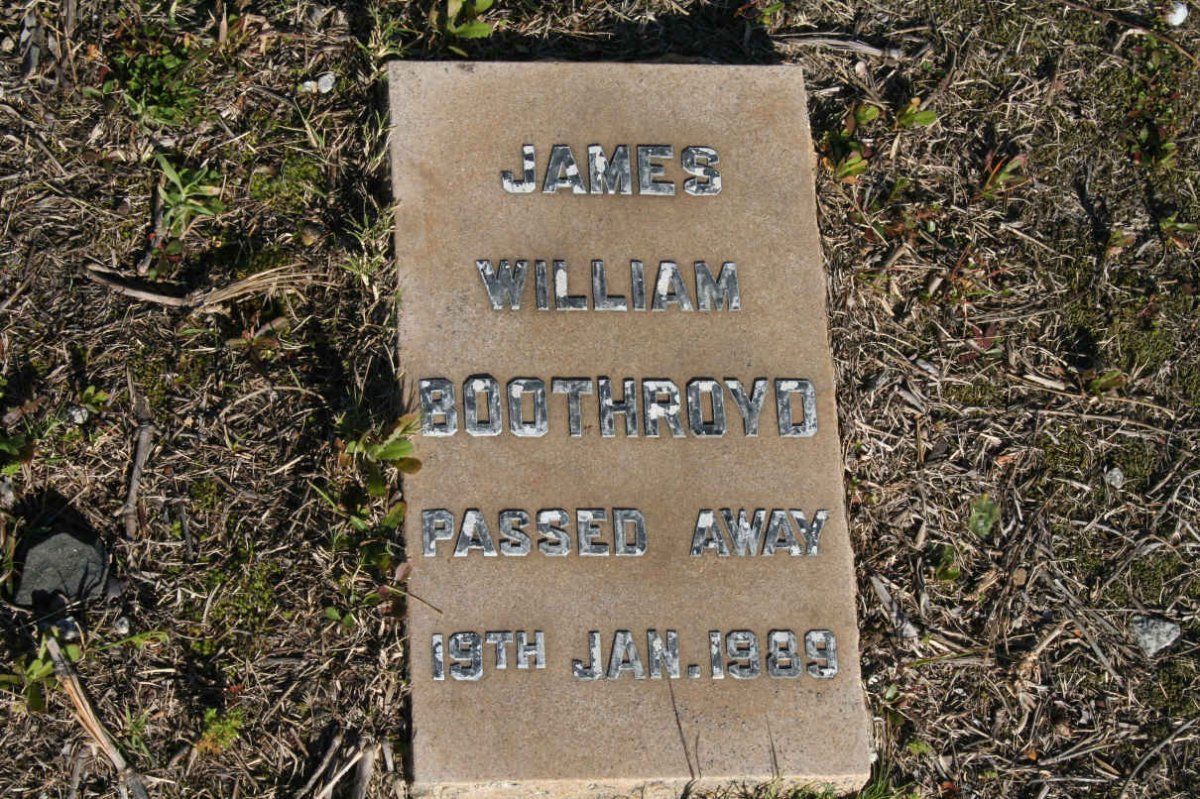 BOOTHROYD James William -1989
