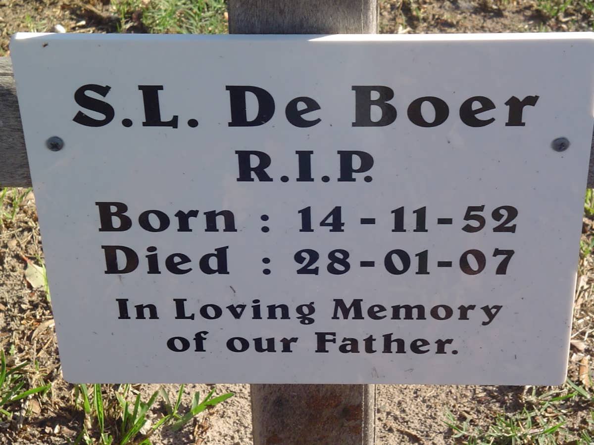 BOER S.L., de 1952-2007