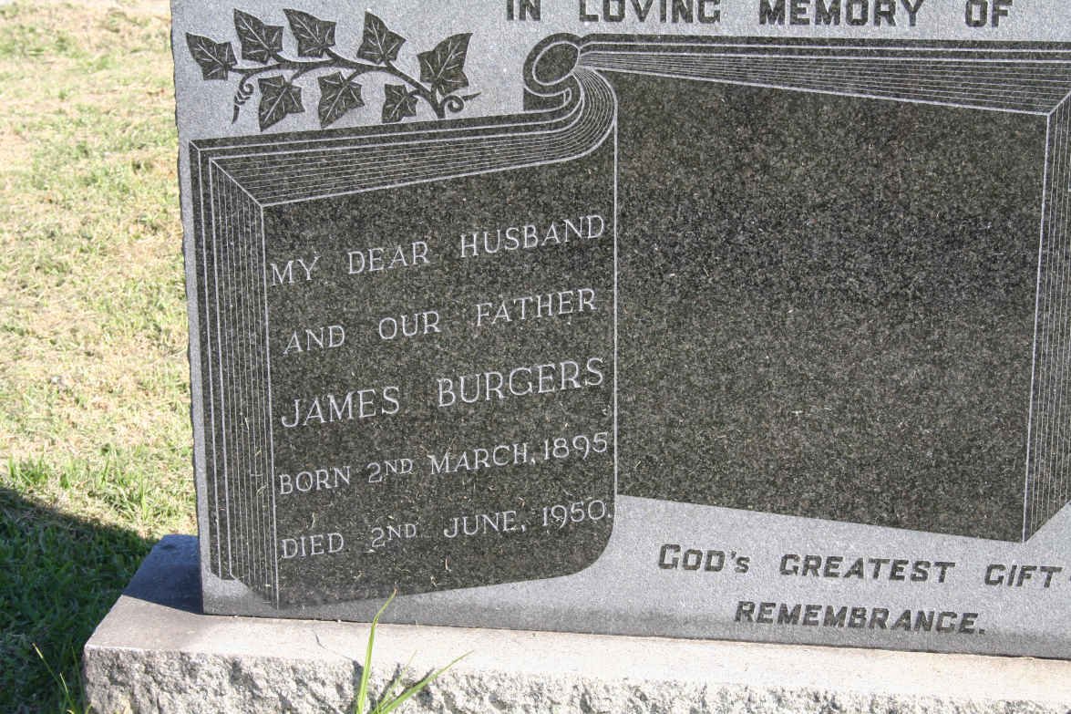 BURGERS James 1895-1950
