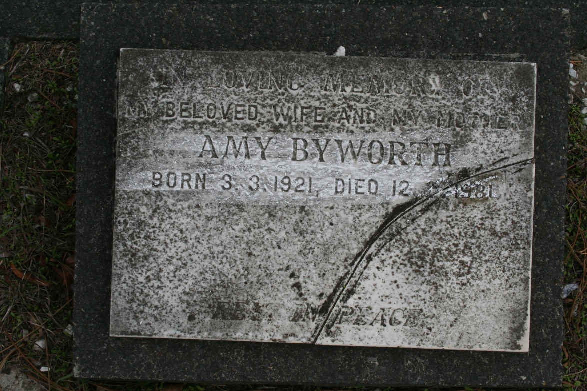 BYWORTH Amy 1921-1981