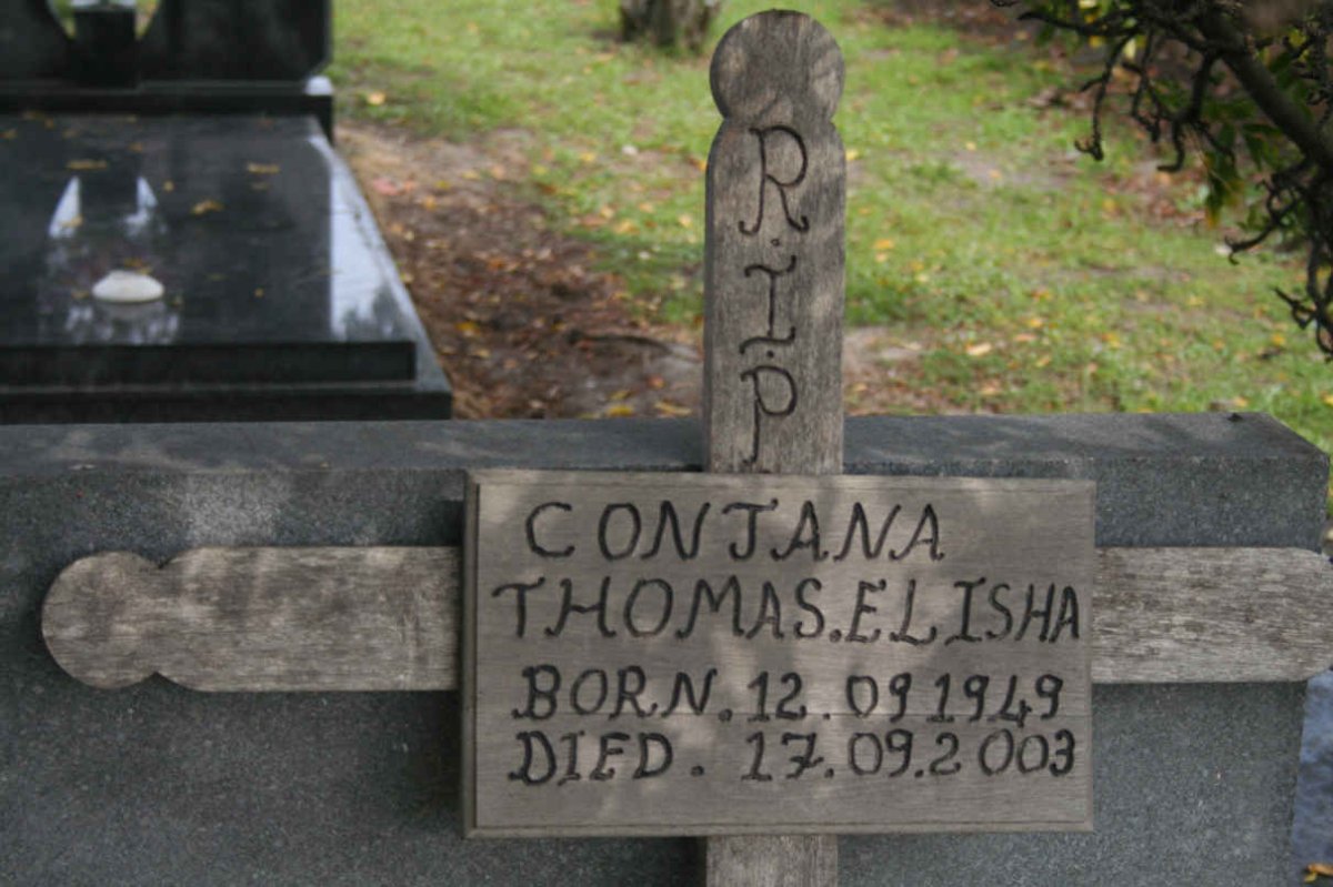 CONJANA Thomas Elisha 1949-2003
