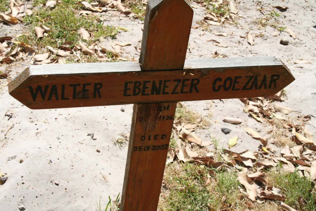 COEZAAR Walter Ebenezer  1936-2007