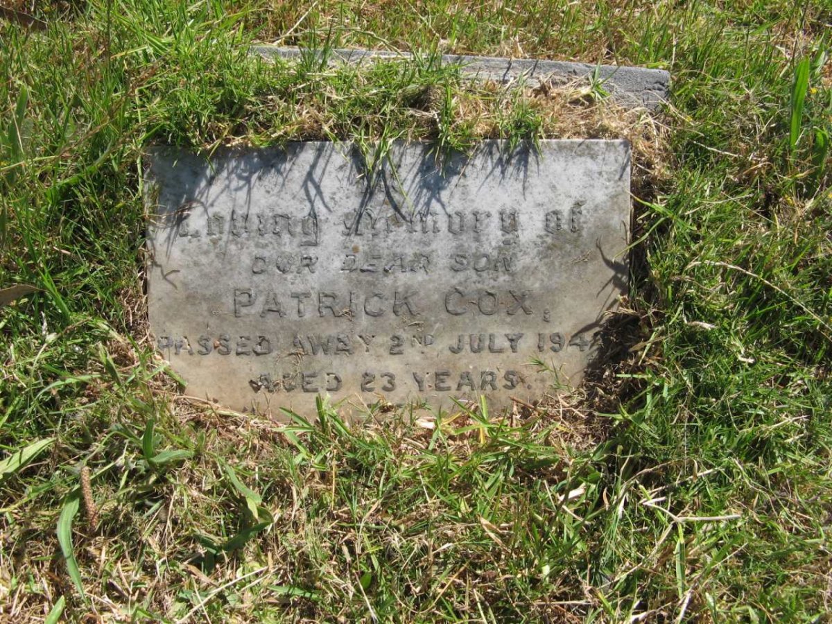 COX Patrick -194?