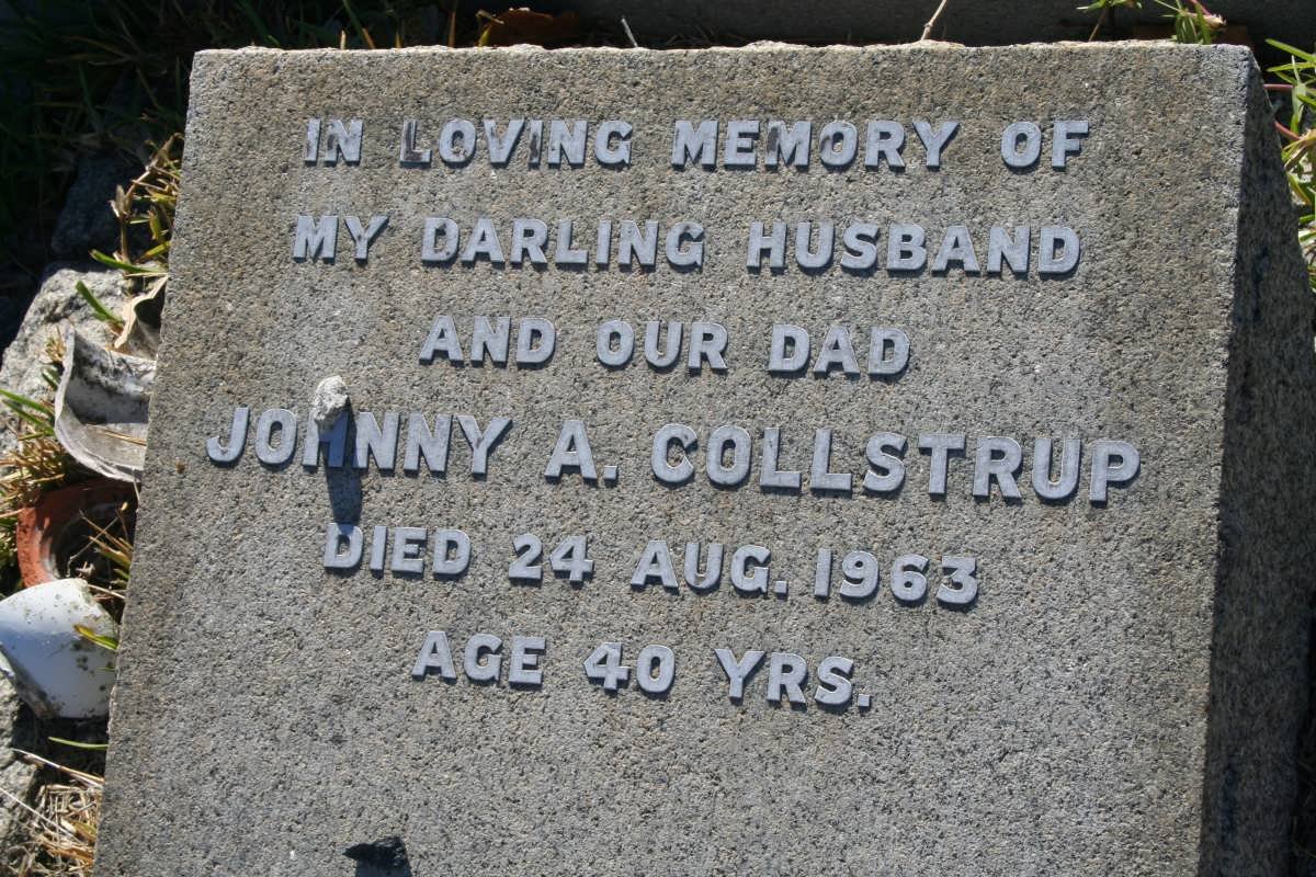 COLLSTRUP Johnny A. -1963