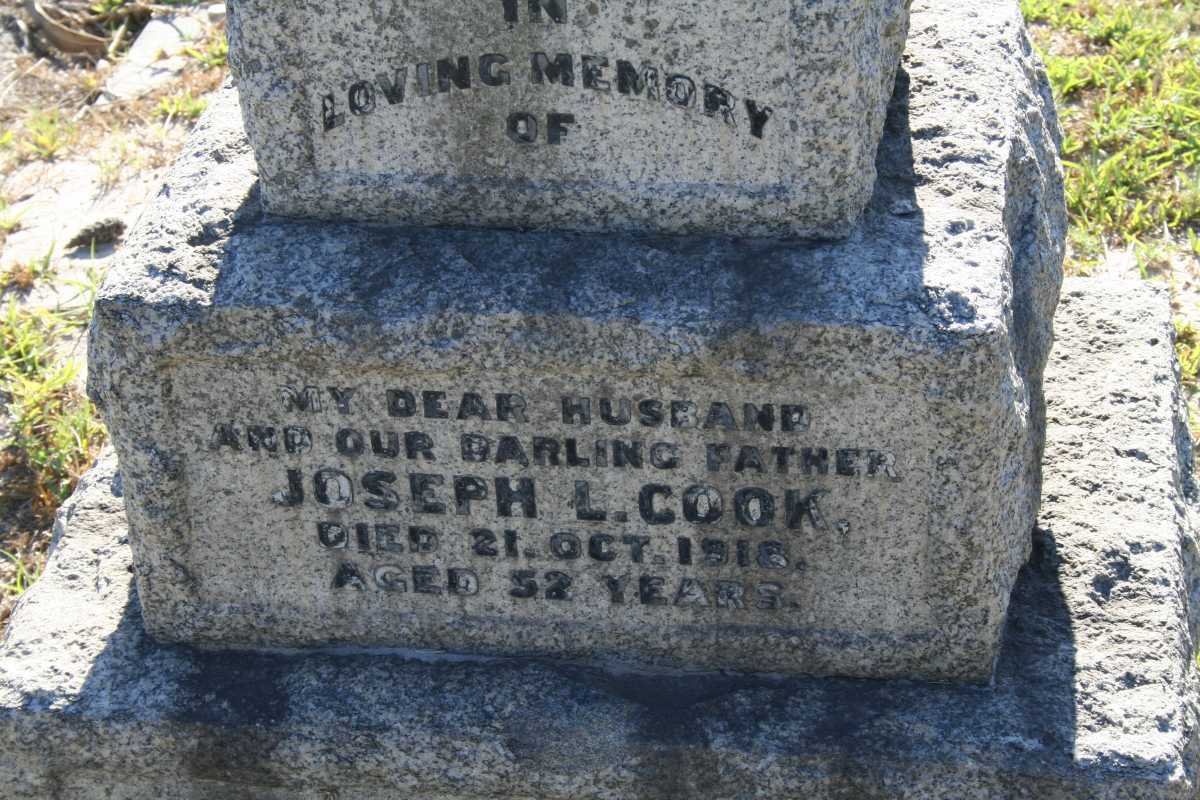 COOK Joseph L. -1918
