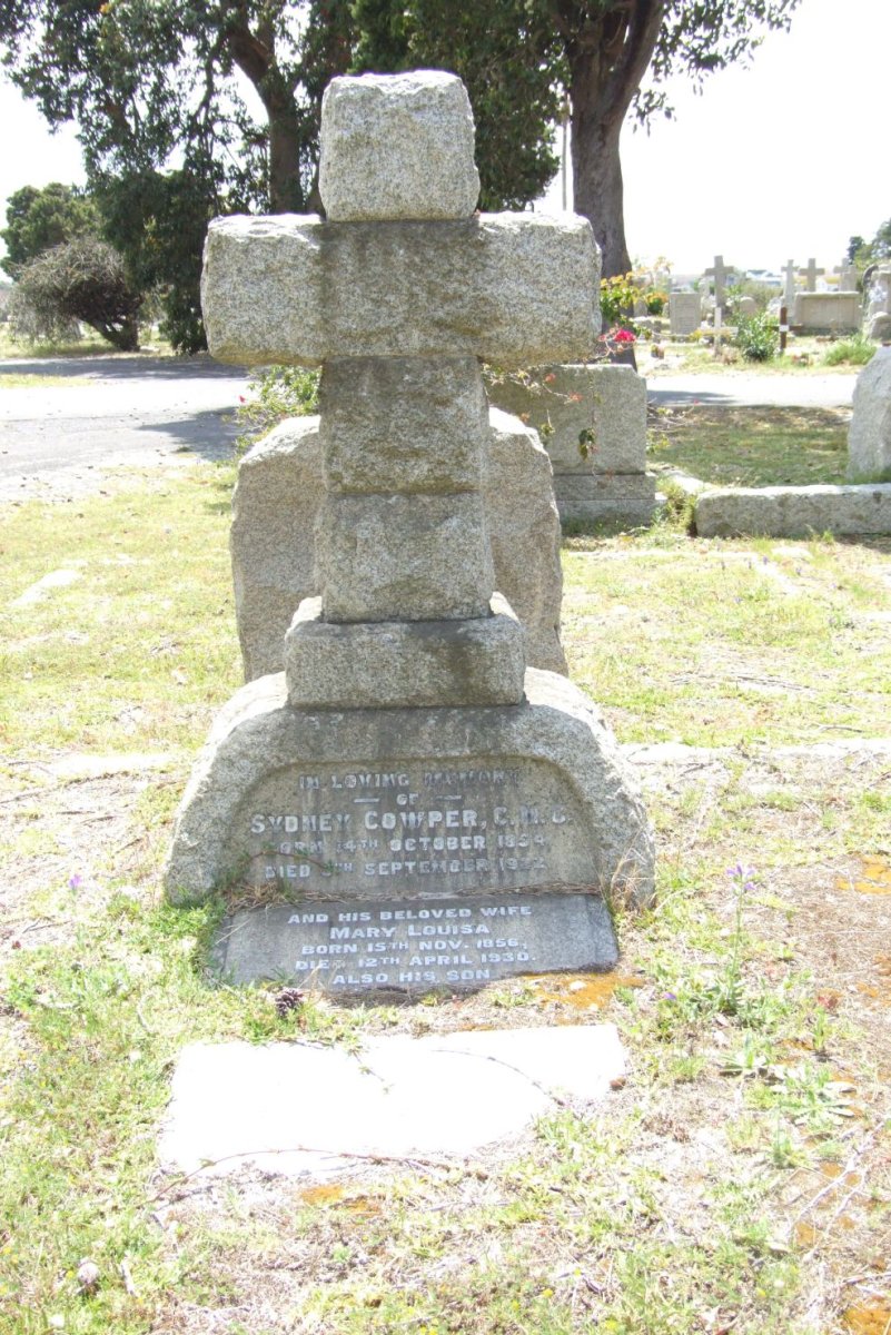 COWPER Sydney 1854-1922 &amp; Mary Louisa 1856-1930