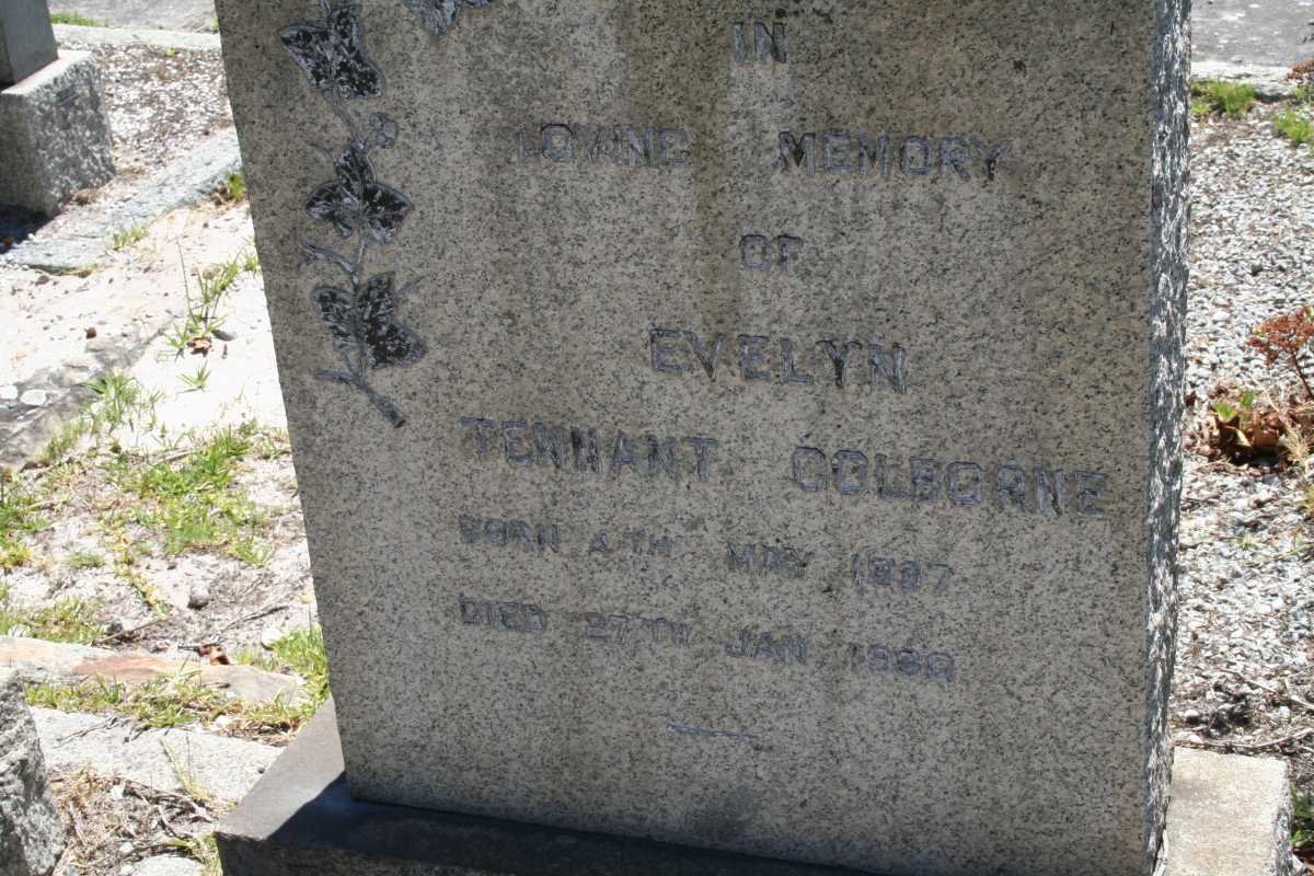 COLBORNE Evelyn Tennant 1897-1980