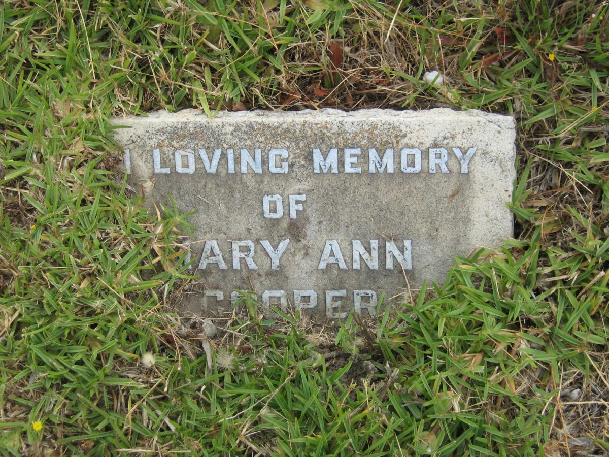 COOPER Mary Ann