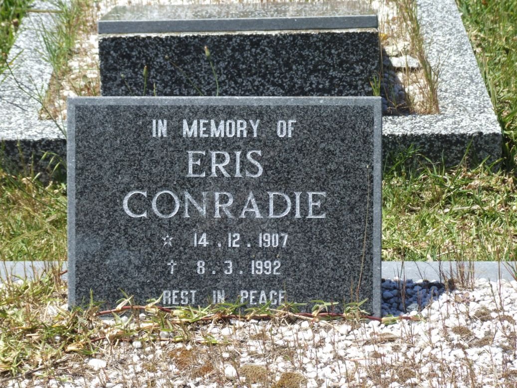 CONRADIE Eris 1907-1992
