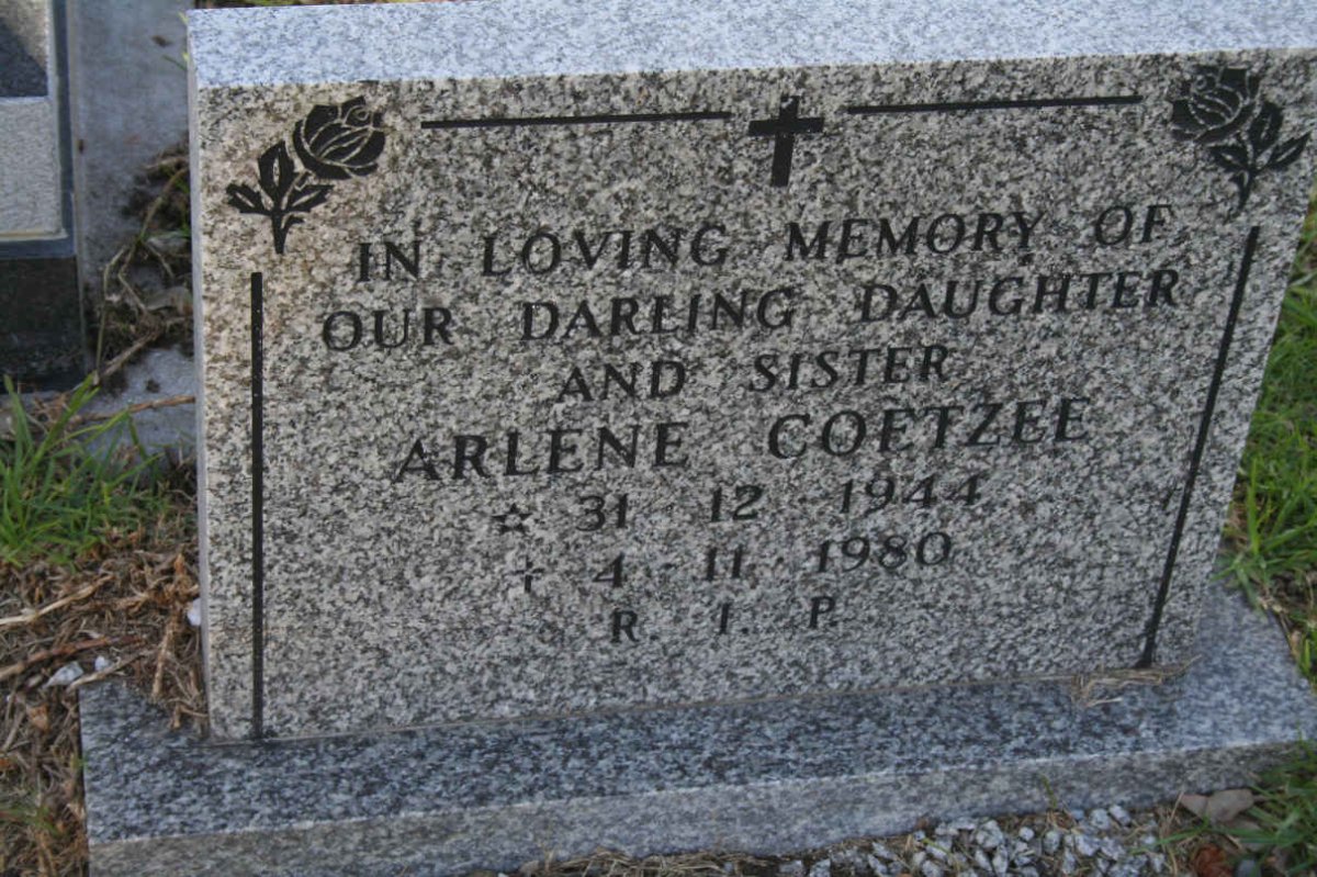 COETZEE Arlene 1944-1980