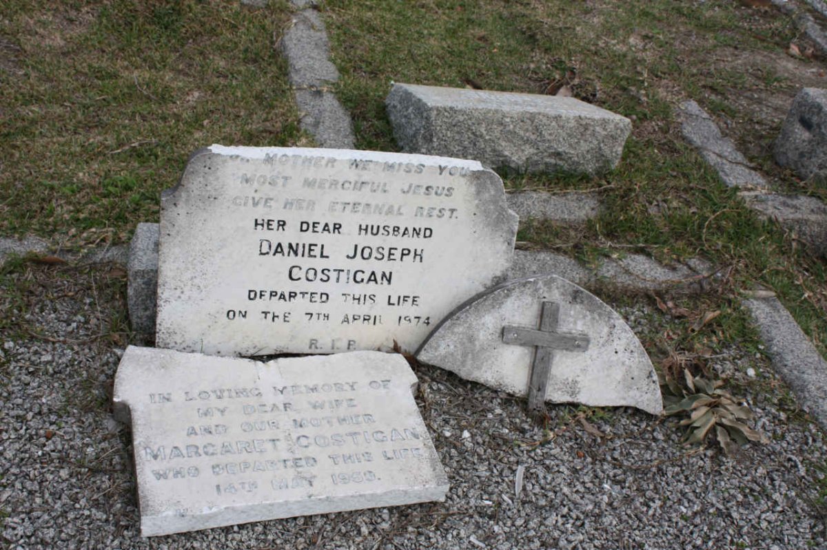 COSTIGAN Daniel Joseph -1974 &amp; Margaret -1959
