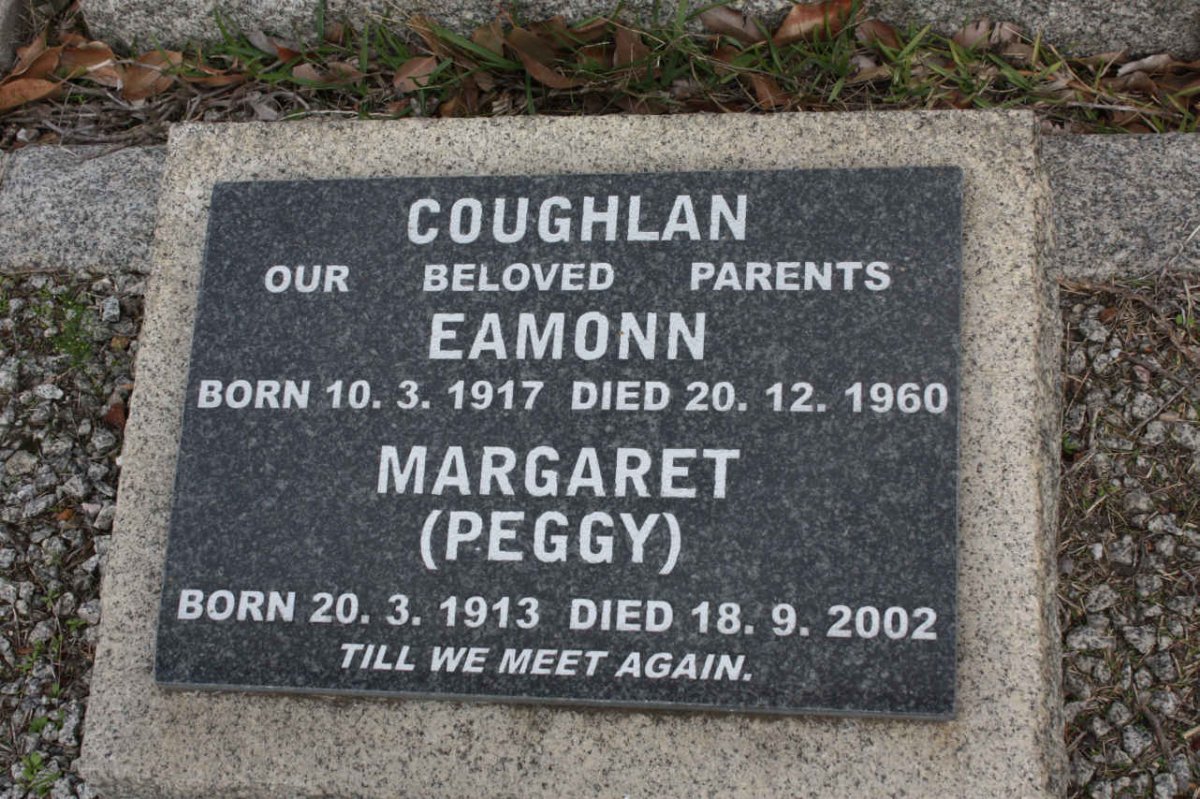 COUGHLAN Eamonn 1917-1960 &amp; Margaret 1913-2002