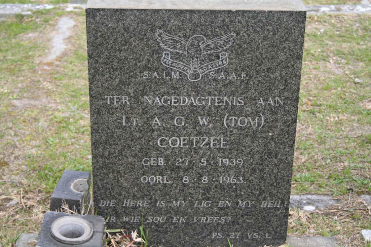 COETZEE A.G.W. 1939-1963