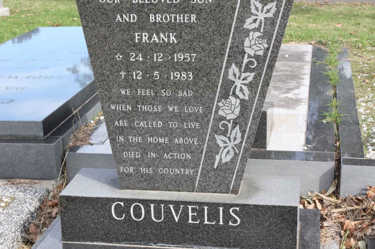COUVELIS Frank 1957-1983