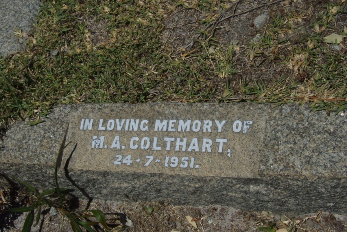 COLTHART M.A. -1951