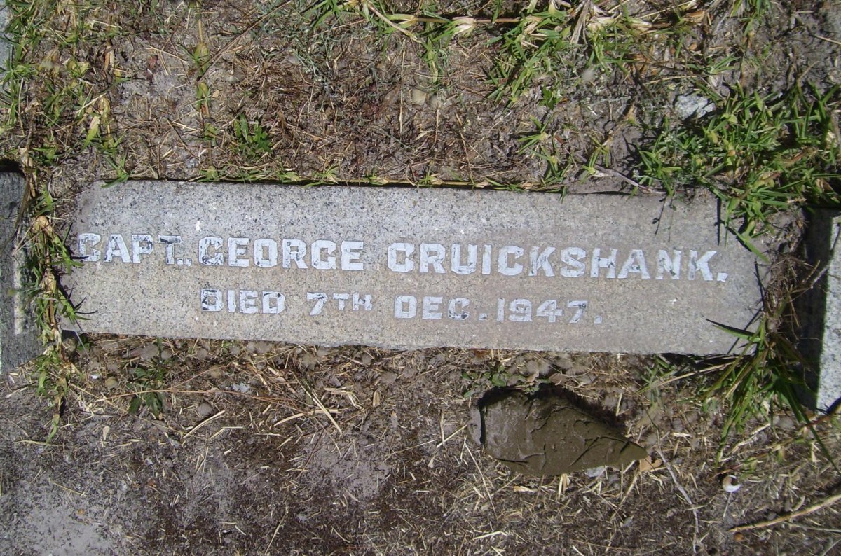 CRUICKSHANK George -1947