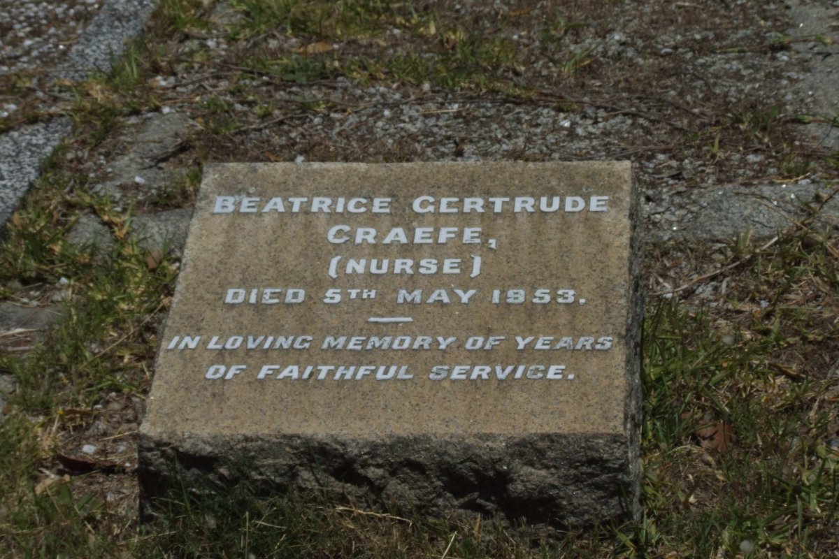 CRAEFE Beatrice Gertrude -1953