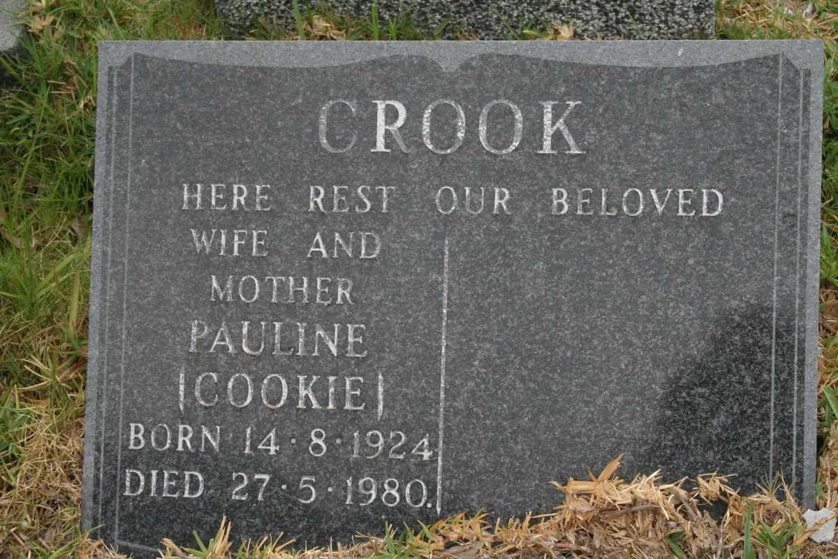 CROOK Pauline 1924-1980