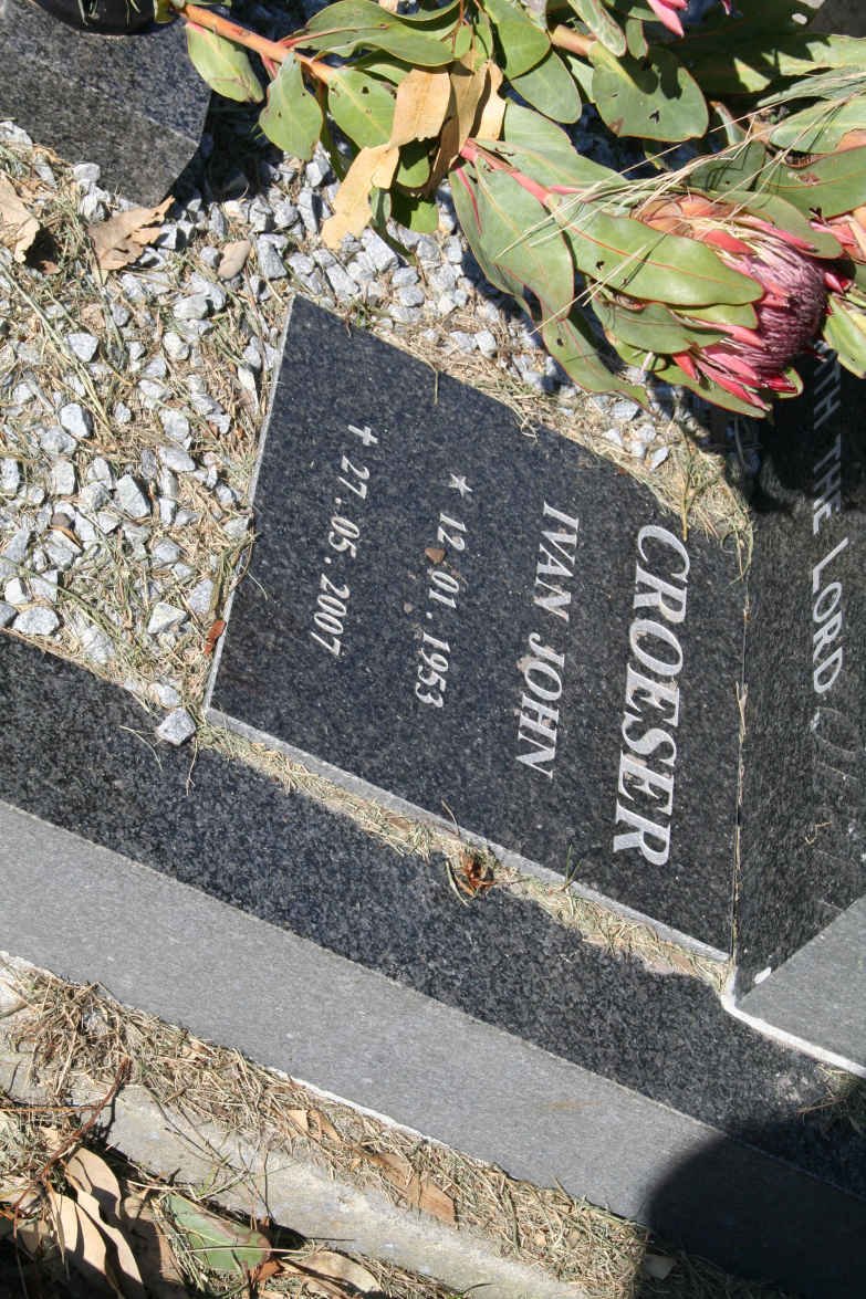 CROESER Ivan John 1953-2007