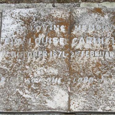 CARMICHAEL Eva Louise 1871-1958