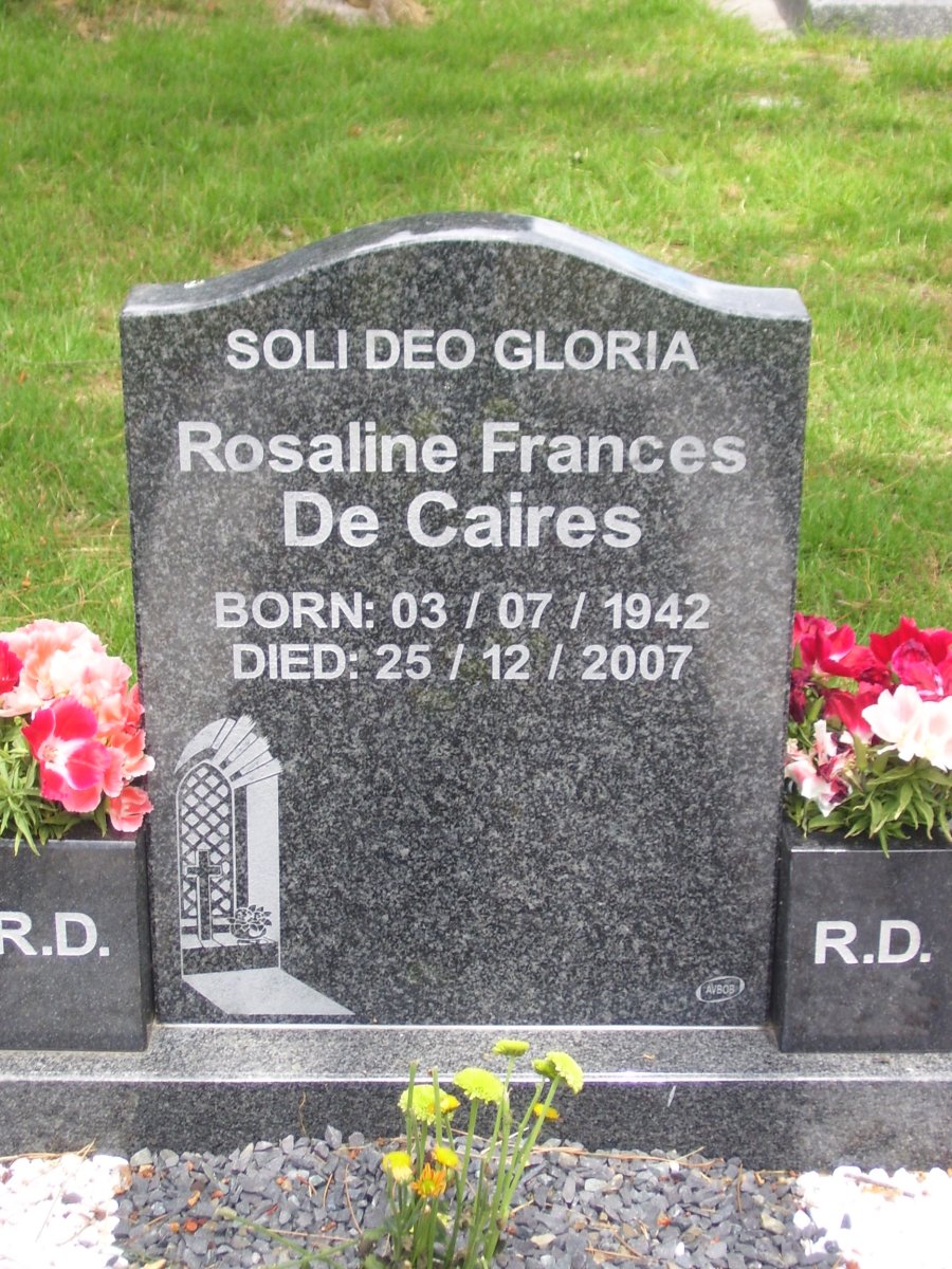 CAIRES Rosaline Frances, de 1942-2007