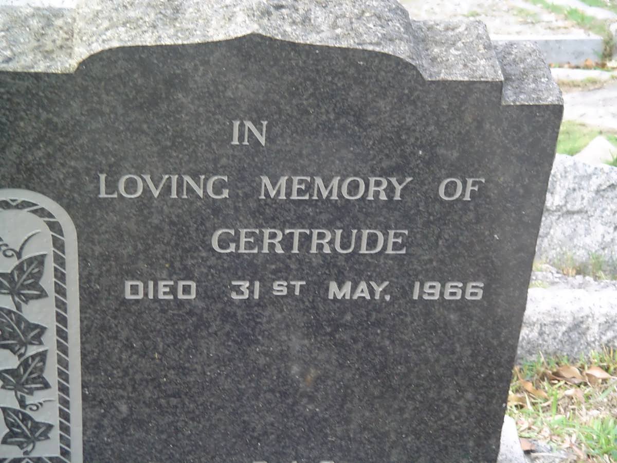 CALLANAN Gertrude -1966
