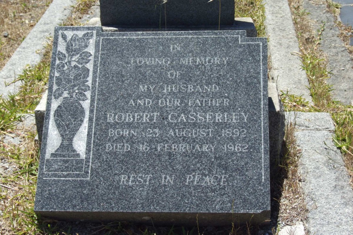 CASSERLEY Robert 1892-1962