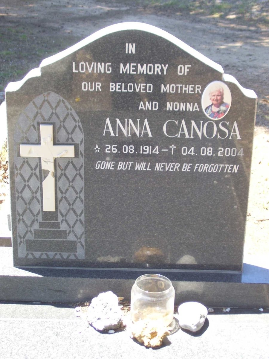 CANOSA Anna 1914-2004