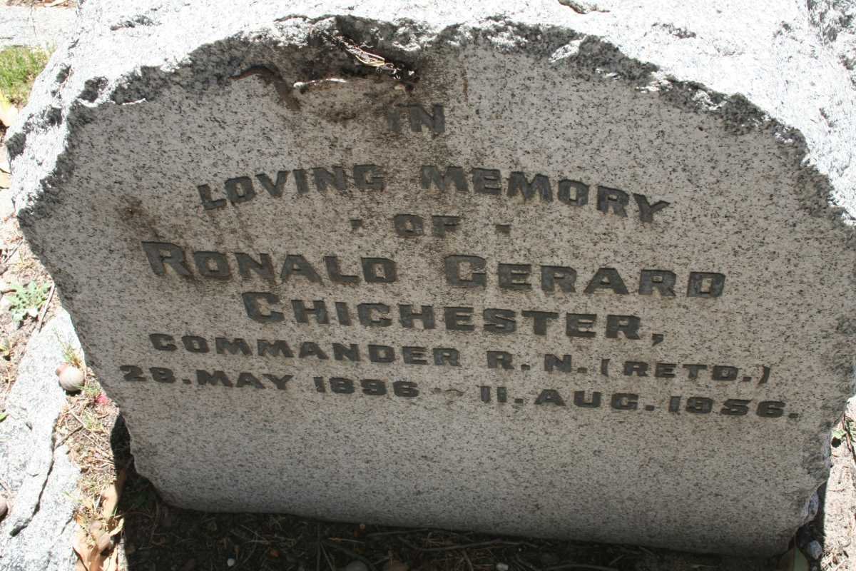 CHICHESTER Ronald Gerard 1896-1956