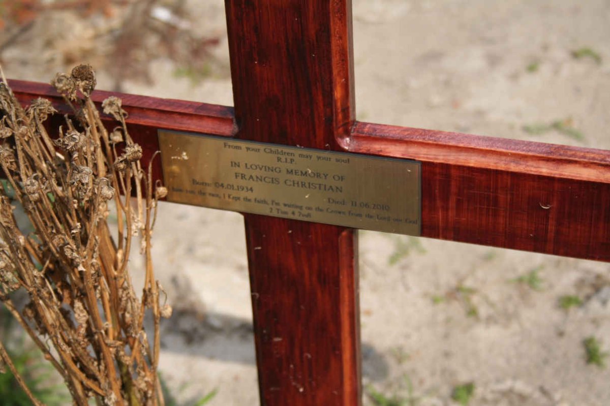 CHRISTIAN Francis 1934-2010