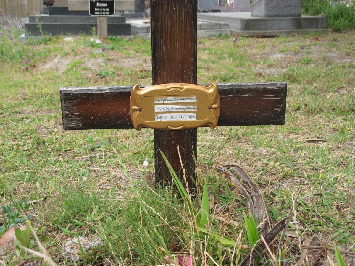 CHRISTIANS James 1938-2003