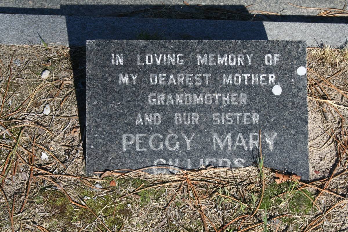 CILLIERS Peggy Mary