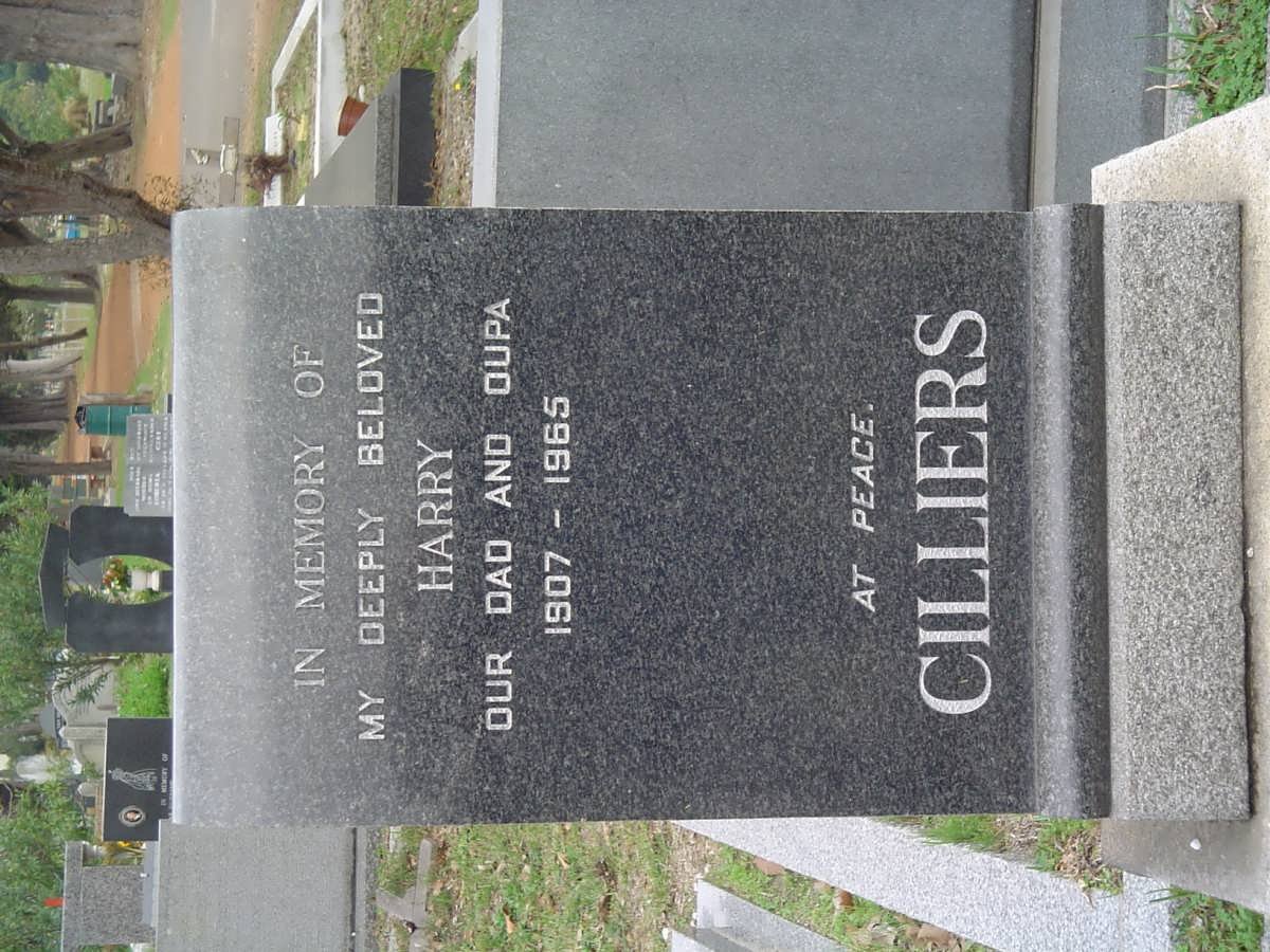 CILLIERS Harry 1907-1965