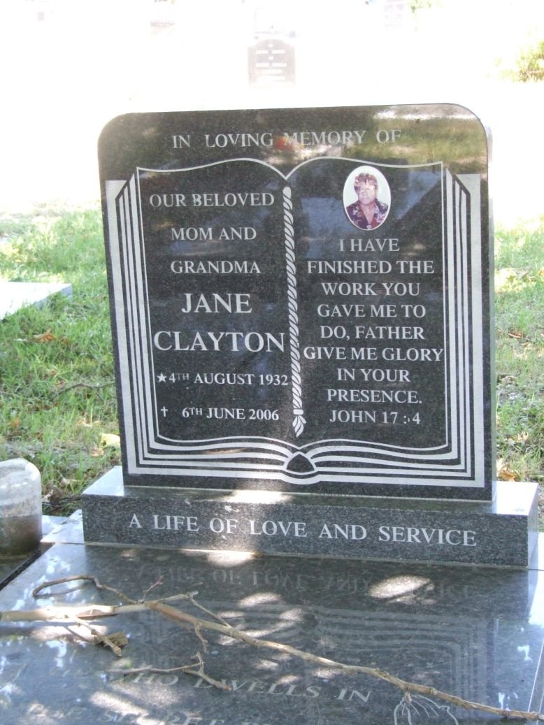CLAYTON Jane 1932-2006