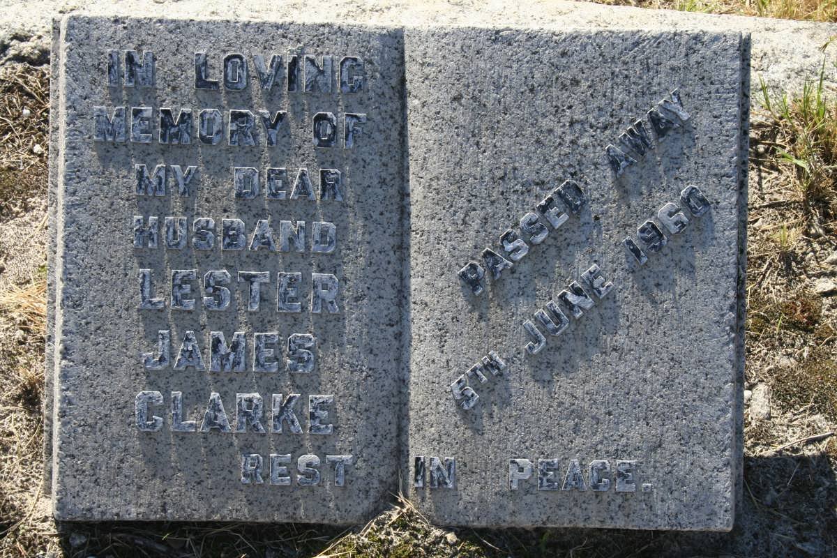 CLARKE Lester James -1960