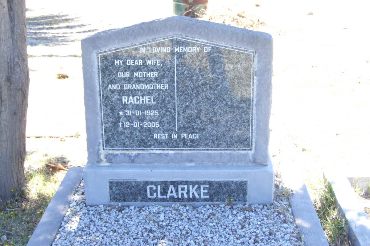 CLARKE Rachel 1925-2005