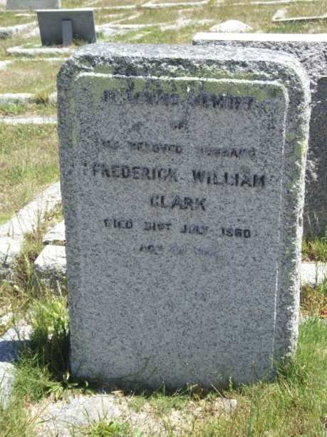 CLARK Frederick William -19?0
