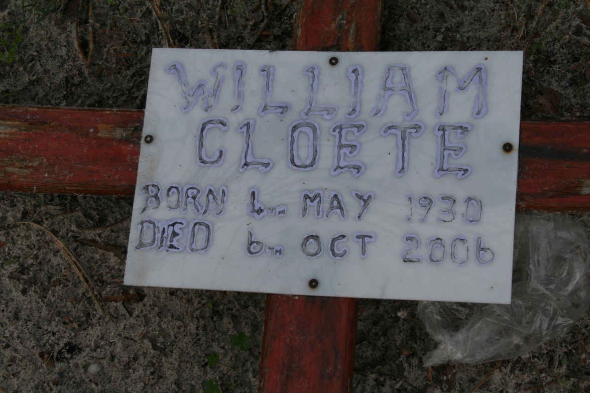 CLOETE William 1930-2006