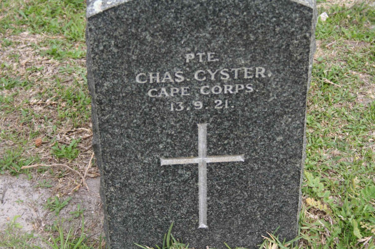 CYSTER Chas -1921
