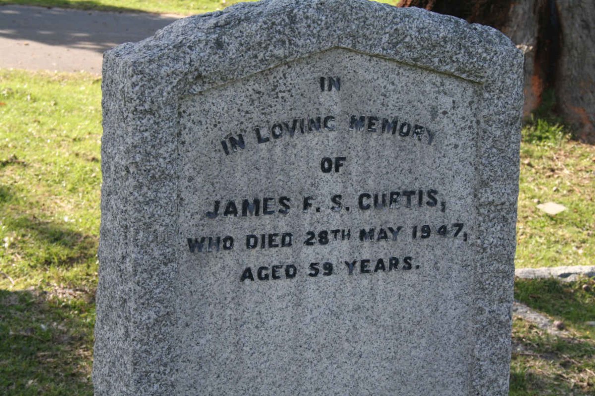 CURTIS James F.S. -1947