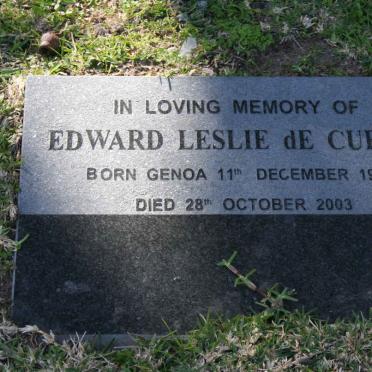 CUEVAS Edward Leslie, de 1922-2003